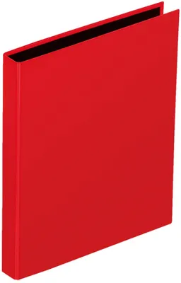 Produktbild von Ringbuch A5 20mm 2 Ringe rot Packung mit 12 Stück
