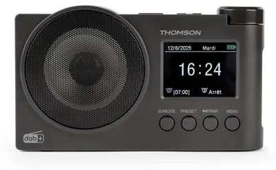 Produktbild von Thomson RT400DABBTBK Black Digitales Radio DAB +