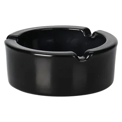 Produktbild von Excellent Houseware Aschenbecher, Glas, 8,5 x 3,5 cm, schwarz