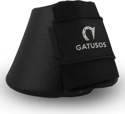 Produktbild von Gatusos Golden Hufglocken Für Pferde Schwarz L Schwarz L