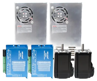 Obrázek produktu pro Sada servomotoru, točivý moment 2 N·m, ovladač HSS57, 2 osy s výkonem