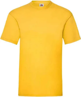 Image de Fruit of the Loom - T-shirt "Valueweight" pour homme RW9334 (L) (Tournesol)