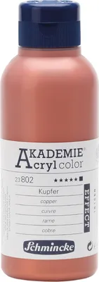 Produktbild von Kupfer 250ml Acrylfarbe - AKADEMIE Acryl - Schmincke 23 802 027
