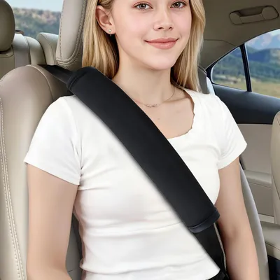 Produktbild von Gurtpolster Auto 40 cm Schwarz 1 Stück