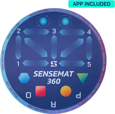 Immagine prodotto di SenseMat 360 - Tappetino professionale per l'allenamento cognitivo e di gioco di gambe nel calcio
