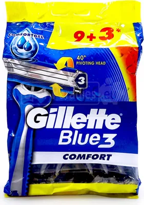Produktbild von Gillette - Blue 3 Comfort - Ready razors 12.0ks