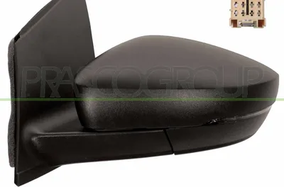 Produktbild von PRASCO VG0237134P Außenspiegel Seitenspiegel Links für VW Polo Schrägheck (6R1, 6C1) Beheizt Elektrisch