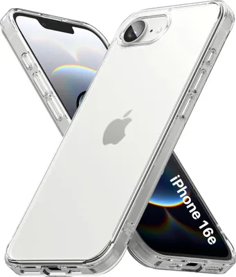 Image de Housse pour iPhone 16e - Housse transparente pour téléphone portable Anti-rayures Ultra fine Phonillico®