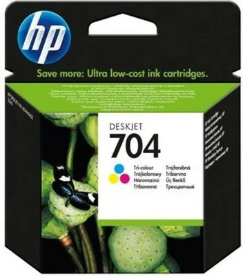Zdjęcie produktu dla Tusz kolorowy HP 704, HP704=CN693AE, 200 stron, 6 ml