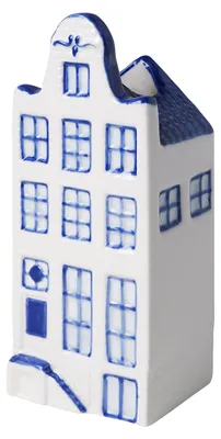 Produktbild von Heinen Delfts Blauw – Vase Huisje 2 - Klokgevel