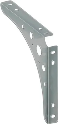 Produktbild von Konsole Delta Line B 24 x H 200 x T 200 mm weißalu