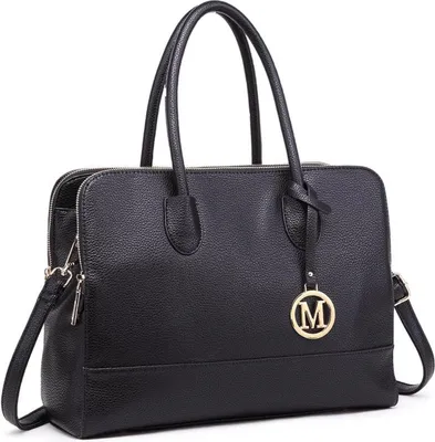 Obrázok produktu pre Miss Lulu taška na notebook 13 palcováPolyuretánkožená aktovka dámska elegantná