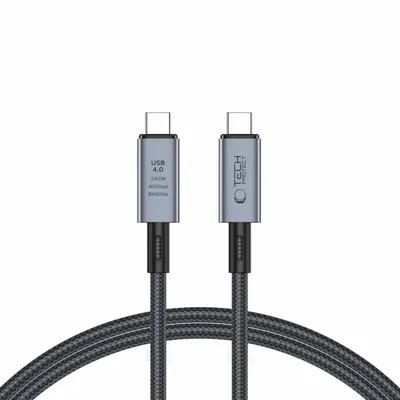 Zdjęcie produktu dla Tech-Protect 5906302308989, 0,25 m, USB C, USB C, 0,48 Gbit/s, Szary