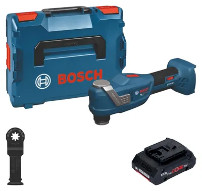 Image de Bosch GOP 18V-30 Outil multifonctions sans fil 18 V Starlock Plus Brushless ( 06018G3001 ) + L-Boxx - sans batterie, sans chargeur