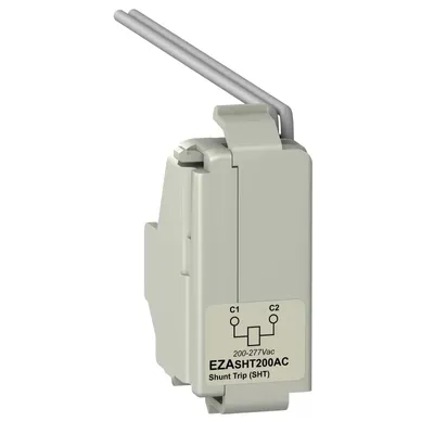 Imagen del producto de Schneider Electric, dispositivo de protección contra sobrecorriente para EasyPact, 380-480V AC, 50/60Hz, modelo EZASHT380AC