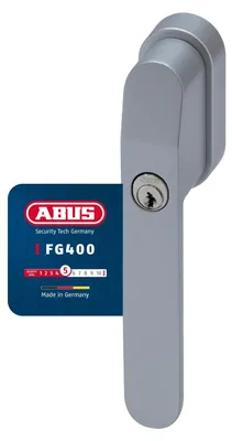 Immagine prodotto di ABUS FG400 maniglia per finestra con serratura, argento AL0145