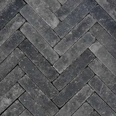 Productafbeelding van Retrostones Plus 5 x 20 x 6,4 cm tuintegel Antraciet 100 stenen per m2, prijs per 1m2 Gardenlux