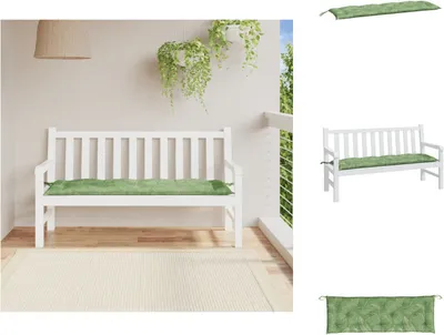 Image de vidaXL Coussin pour banc de jardin 150x50x7 cm tissu Oxford - coussin d'assise