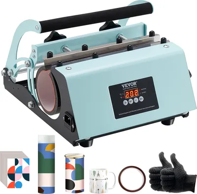 Obrázok produktu pre Hrnček s tepelným lisom tepelný lis 887ml sublimačný hrnček DIY zelený
