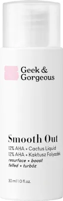 Produktbild von Geek & Gorgeous - Smooth Out AHA 12 % + Cactus Liquid, 30 ml