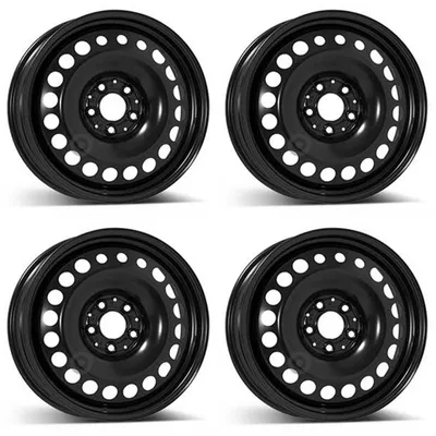 Immagine prodotto di 4 cerchi in acciaio Alcar, 6,5Jx17 pollici, offset 44, 5x112, per Mercedes-Benz A, B, CLA, set di 4