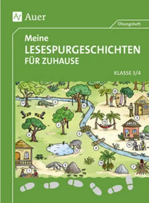 Produktbild von Meine Lesespurgeschichten für Zuhause - Klasse 3/4
