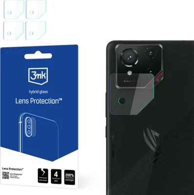 Immagine prodotto di 4x Vetro per Fotocamera 3mk per Asus ROG Phone 9 - Alta Protezione KP39707