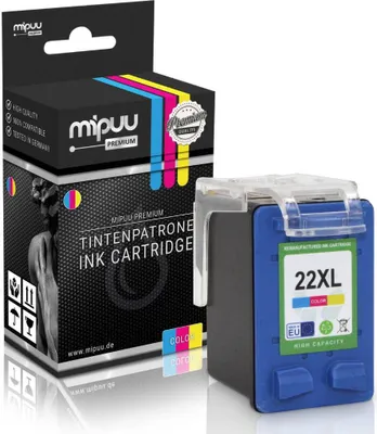Produktbild von Mipuu Tinte ersetzt HP 22 XL / C9352CE Tinte Color