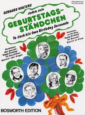 Produktbild von Jedem sein Geburtstagsständchenfür 4 Blockflöten (SATB)