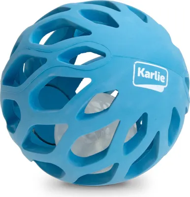 Produktbild von Karlie Gitterball LED Hundespielzeug Gummi / TPR , Größe:11.5 cm