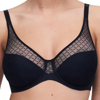 Produktbild von Chantelle Norah Chic Bügel-BH Extraflache grafische Spitze, Optimaler Halt, Elegante Optik