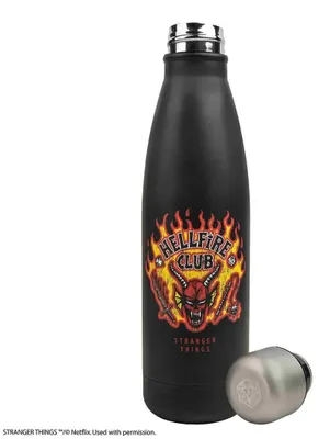 Produktbild von Stranger Things Trinkflasche Hellfire Club Isolierflasche (500 ml)