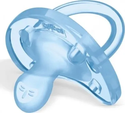 Obrázok produktu pre Chicco Physio Soft Silikónový cumlík modrý 0-6 mesiacov+ 1 ks