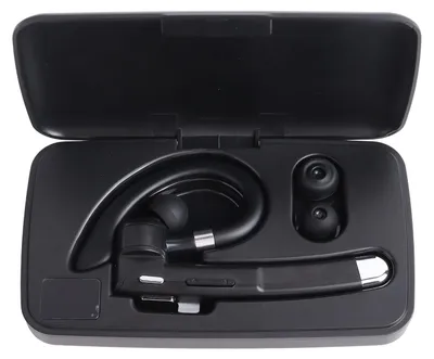 Zdjęcie produktu dla Bezprzewodowa słuchawka Bluetooth, wodoodporna, lekka, jednoobszarowa, z Bluetooth 5.1, bezprzewodowy zestaw głośnomówiący do użytku w biurze, podczas jazdy samochodem i w innych sytuacjach