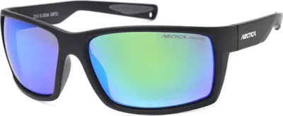 Produktbild von Sonnenbrille S353A mit UV-400-Filter, Polarisation, Revo-Silberbeschichtung, Gläserbreite 13,3 cm