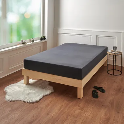 Produktbild von Traumschlaf Premium Interlock Jersey Spannbettlaken 180x200 - 200x200 cm anthrazit