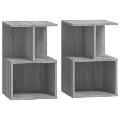 Produktbild von VidaXL 815186, Eiche, Holz, 350 mm, 350 mm, 550 mm, 2 Stück(e)