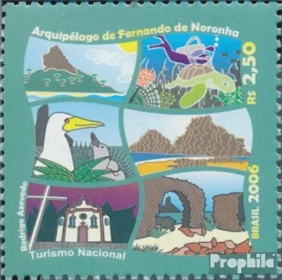 Produktbild von Briefmarken Brasilien 2006 Mi 3458 (kompl.Ausg.) postfrisch Tourismus