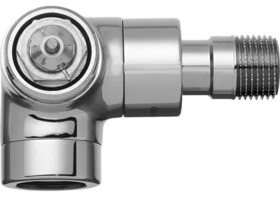 Image de Kermi : robinet d'angle, raccordement à gauche