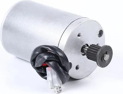 Obrázok produktu pre Elektrický jednosmerný motor DC - MY6812 - 12V - 150W - Kefový motor - 2750 otáčok za minútu - Strieborný