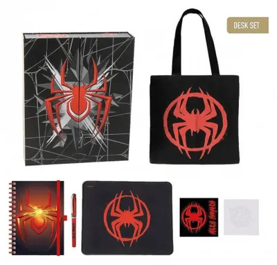 Obrázok produktu pre Darčeková sada Marvel - Spider-Man (taška, zápisník, podložka pod myš, notes, samolepky)