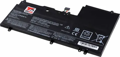 Produktbild von T6 Power Akku für Lenovo IdeaPad Yoga 700-14ISK 80QD, Li-Poly, 7,4 V, 6280 mAh (45 Wh), schwarz