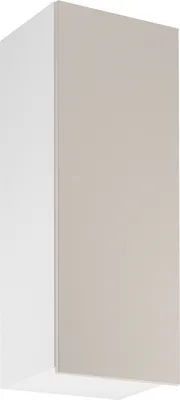 Produktbild von Hängeschrank 40 cm Küchenschrank Küchenblock, Sorento G40 Weiß/Beige