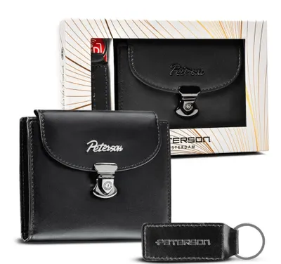 Produktbild von Peterson Portemonnaie-Set mit Schlüsselanhänger Mitsuko schwarz One size