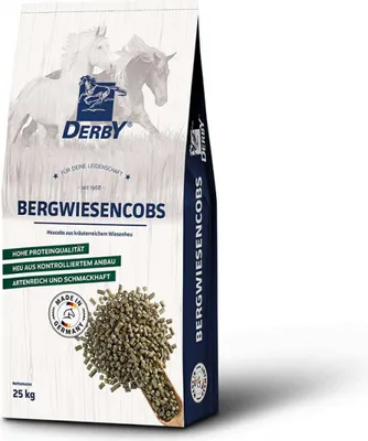 Derby Mineral-Pellets 10 Kg – Nahrungsergänzung Für Erwachsene Pferde & Senioren