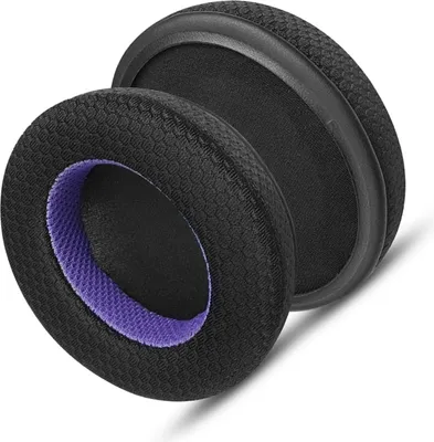 Obrázek produktu pro INF Náhradní náušníky pro sluchátka Razer Kraken X - Černá/fialová