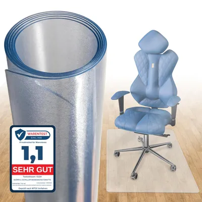 Image de Tapis de protection pour sol de bureau - 100x120 cm - Transparent