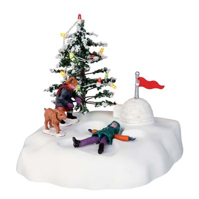 Lemax Weihnachtsdorf Schneeengel Winter Deko Weihnachten Deko Figuren Tisch Deko