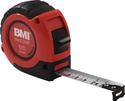 Produktbild von BMI Taschenbandmaß Two Comp, Länge 8m