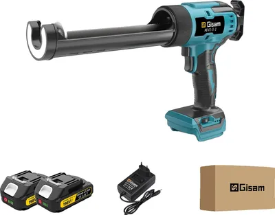Immagine prodotto di Pistola spruzzatrice elettrica, pressione di 400 kg, 6 livelli di velocità, 2 batterie